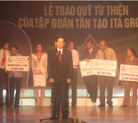 Chủ tịch nước Nguyễn Minh Triết phát biểu cảm nghĩ