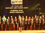 Chủ tịch HĐQT Tập Đoàn Tân Tạo xúc động phát biểu khi nhận cúp Business Superstar Award