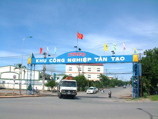 Cổng chào KCN Tân Tạo